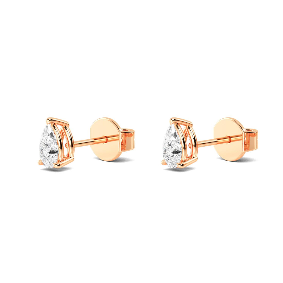 Lab Grown Diamond EARRINGS 0.60 ctw E32415PE-0.63CT