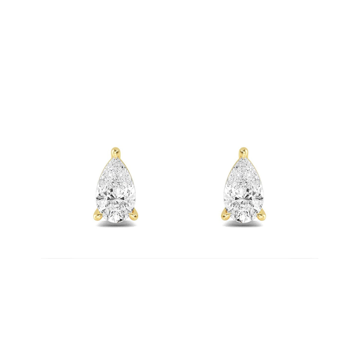Lab Grown Diamond EARRINGS 0.60 ctw E32415PE-0.63CT
