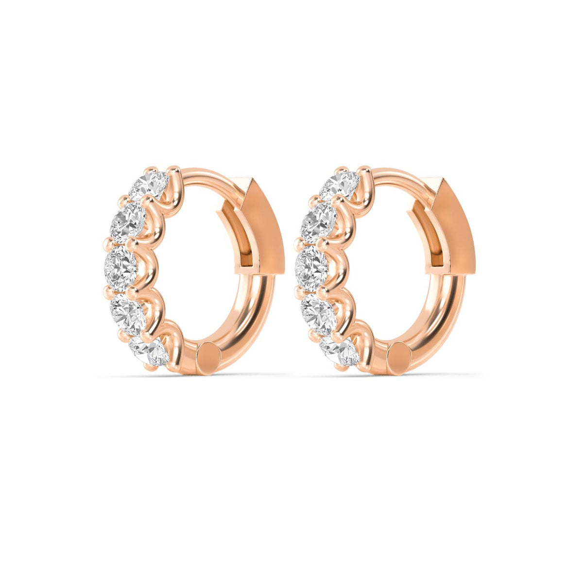 Lab Grown Diamond EARRINGS 0.99 ctw E32681-1