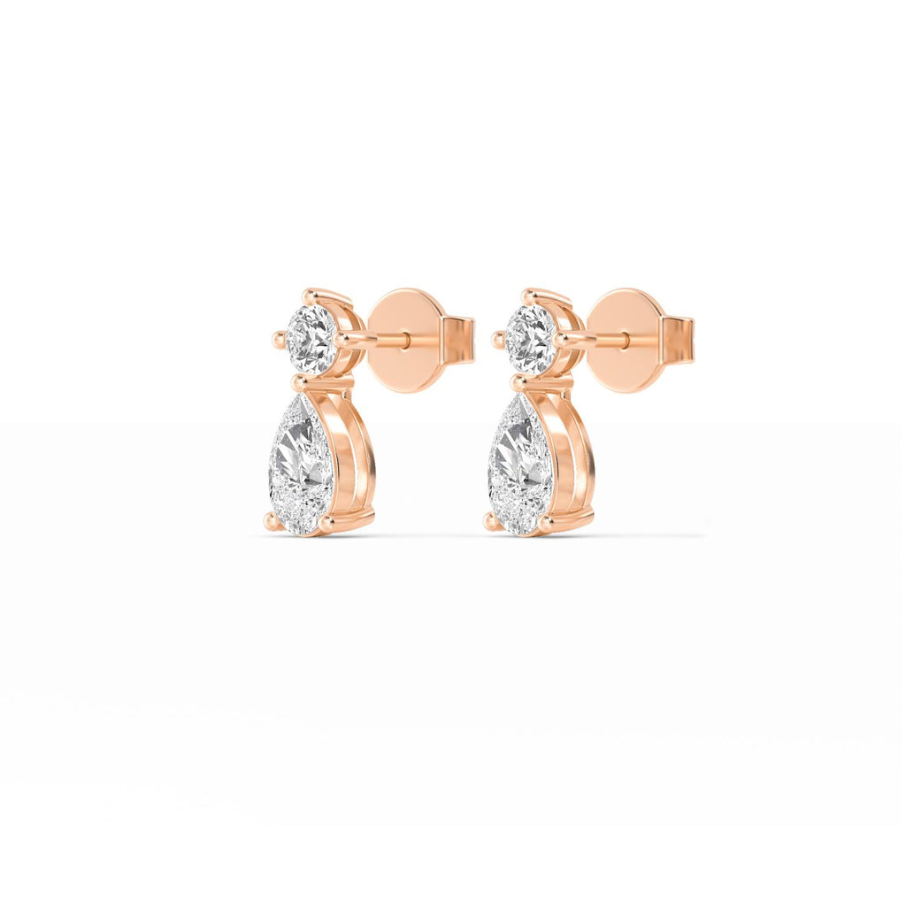 Lab Grown Diamond EARRINGS 1.96 ctw E32683-2