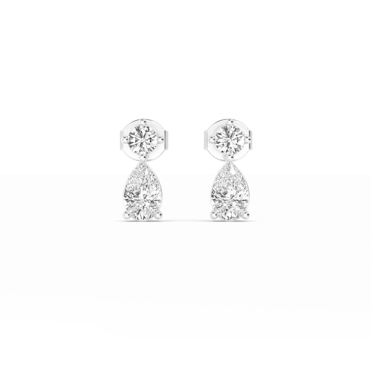 Lab Grown Diamond EARRINGS 1.96 ctw E32683-2