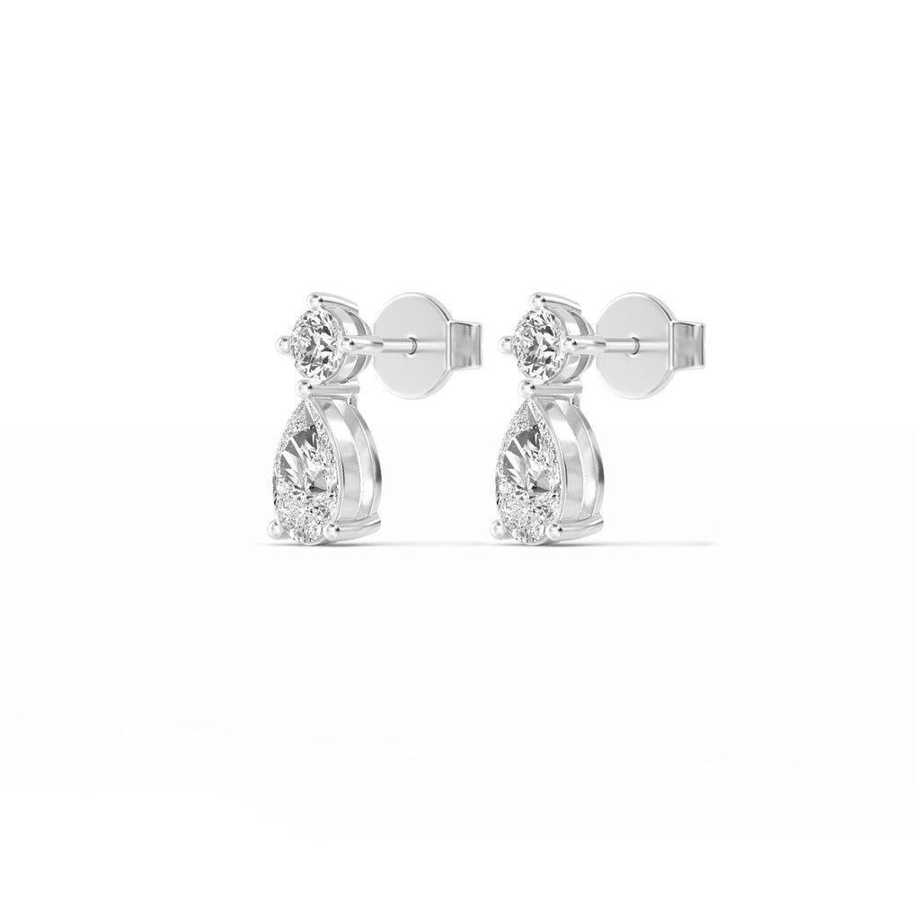 Lab Grown Diamond EARRINGS 1.96 ctw E32683-2
