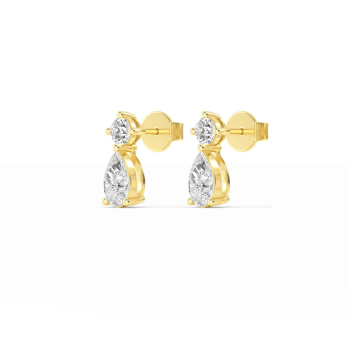 Lab Grown Diamond EARRINGS 1.96 ctw E32683-2