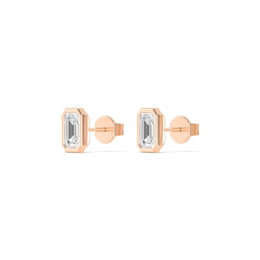 Lab Grown Diamond EARRINGS 0.72 ctw E32903EM-0.75CT