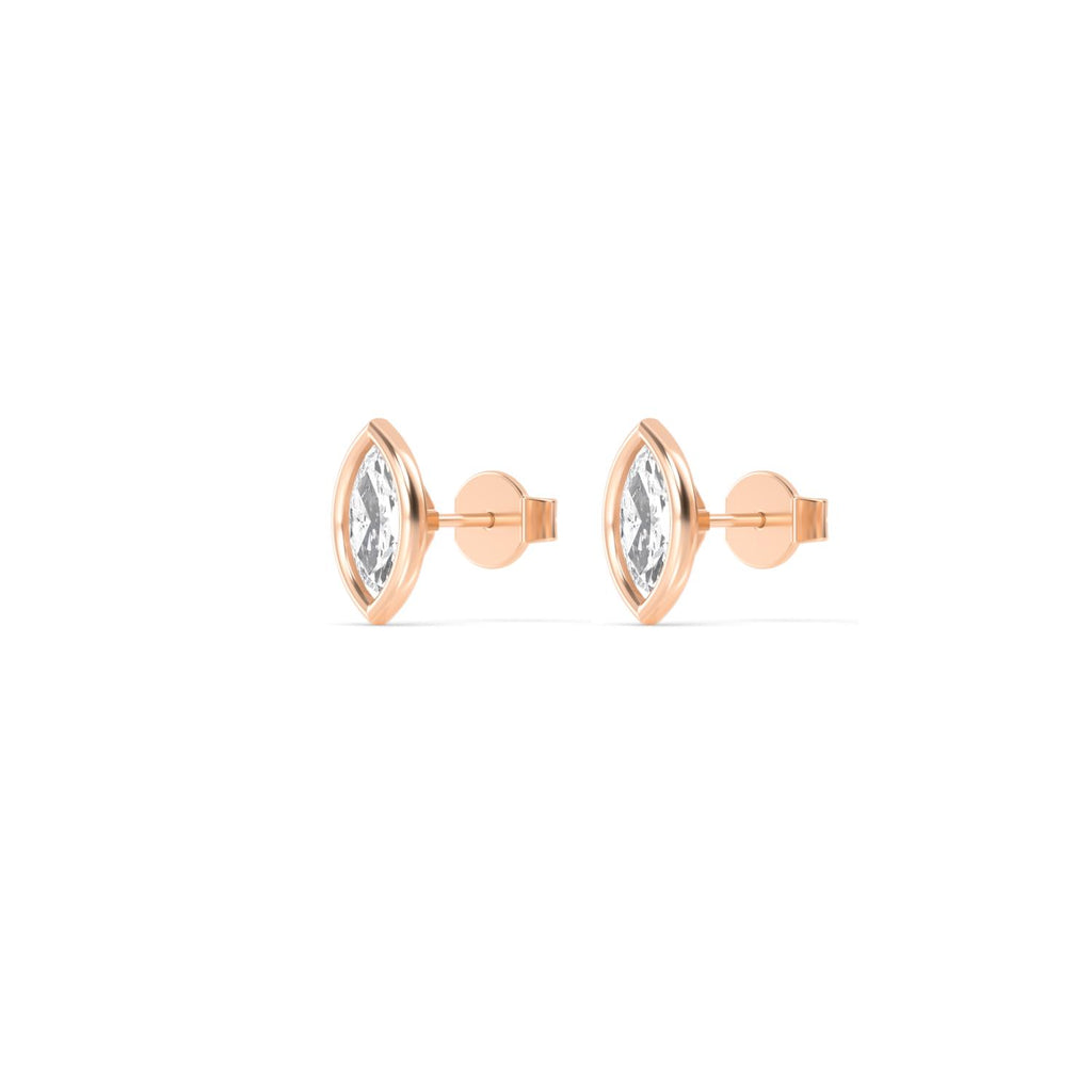 Lab Grown Diamond EARRINGS 0.69 ctw E32903MQ-0.75CT