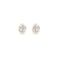 Lab Grown Diamond EARRINGS 0.68 ctw E32903OV-0.75CT