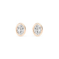 Lab Grown Diamond EARRINGS 1.43 ctw E32903OV-1.50CT