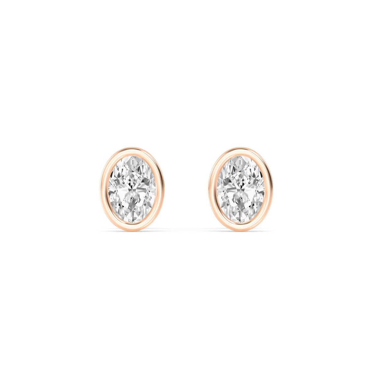 Lab Grown Diamond EARRINGS 1.43 ctw E32903OV-1.50CT