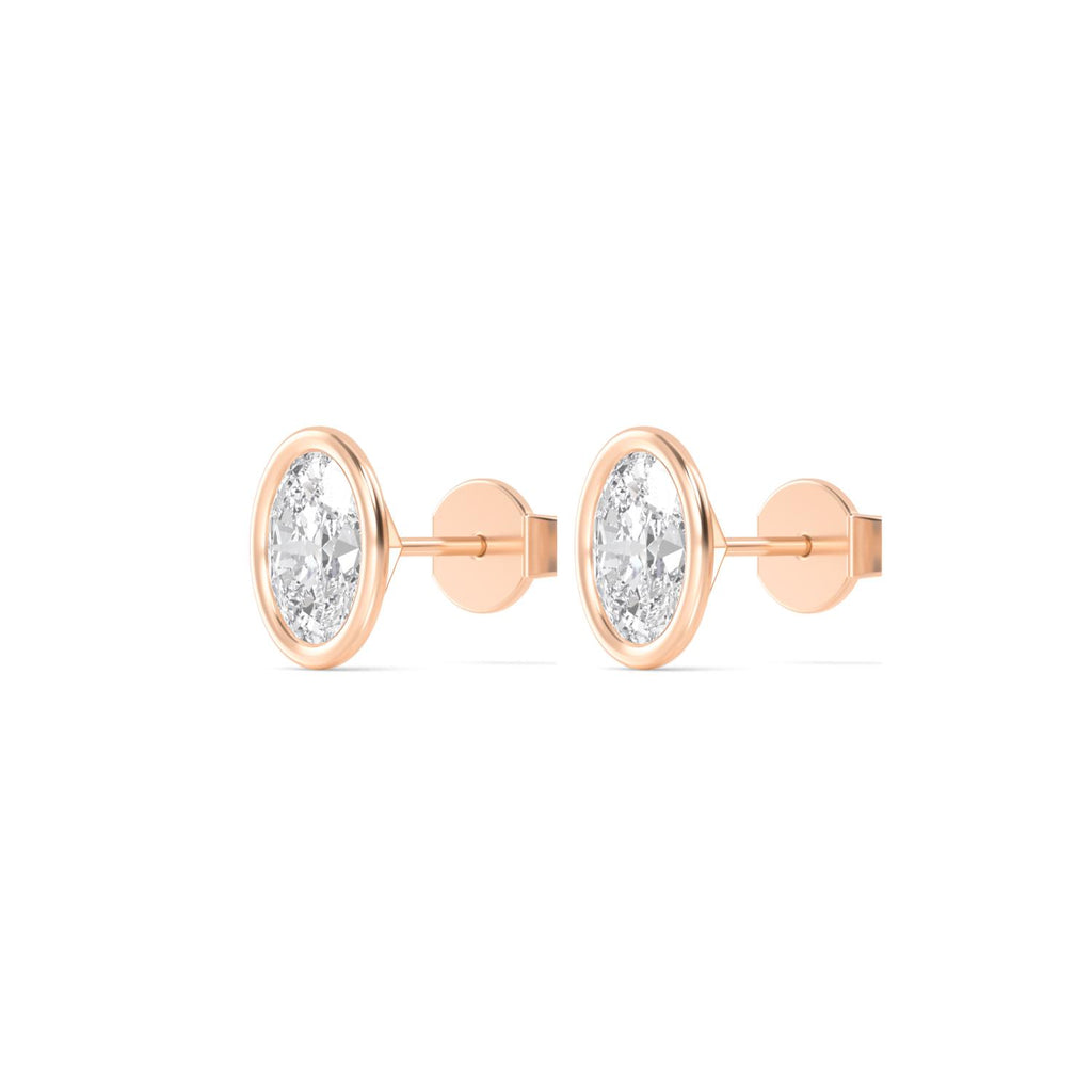 Lab Grown Diamond EARRINGS 1.43 ctw E32903OV-1.50CT
