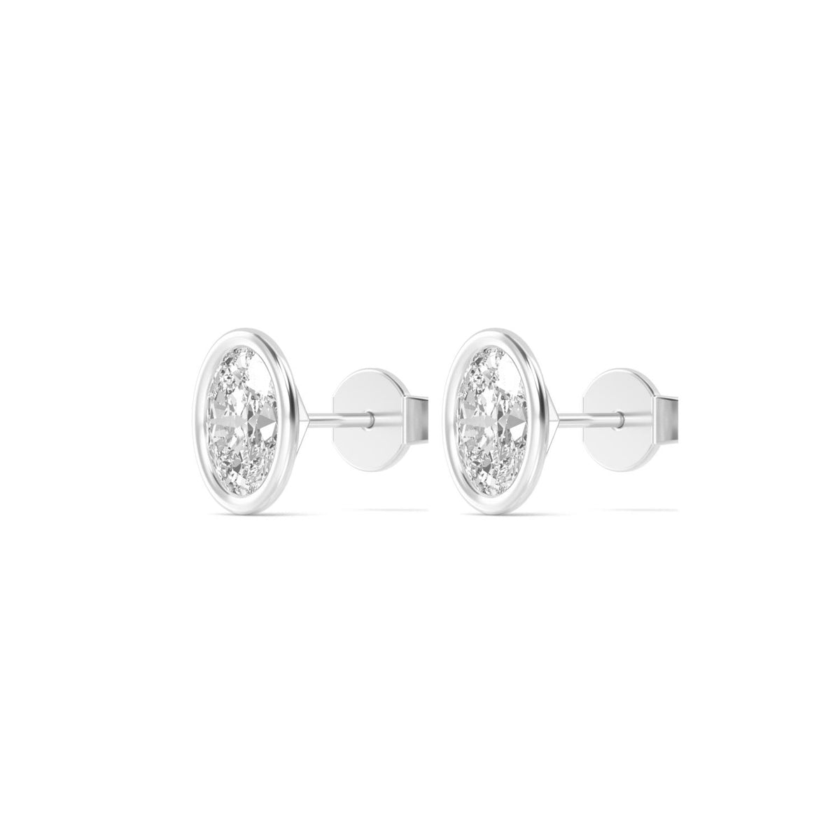 Lab Grown Diamond EARRINGS 1.43 ctw E32903OV-1.50CT