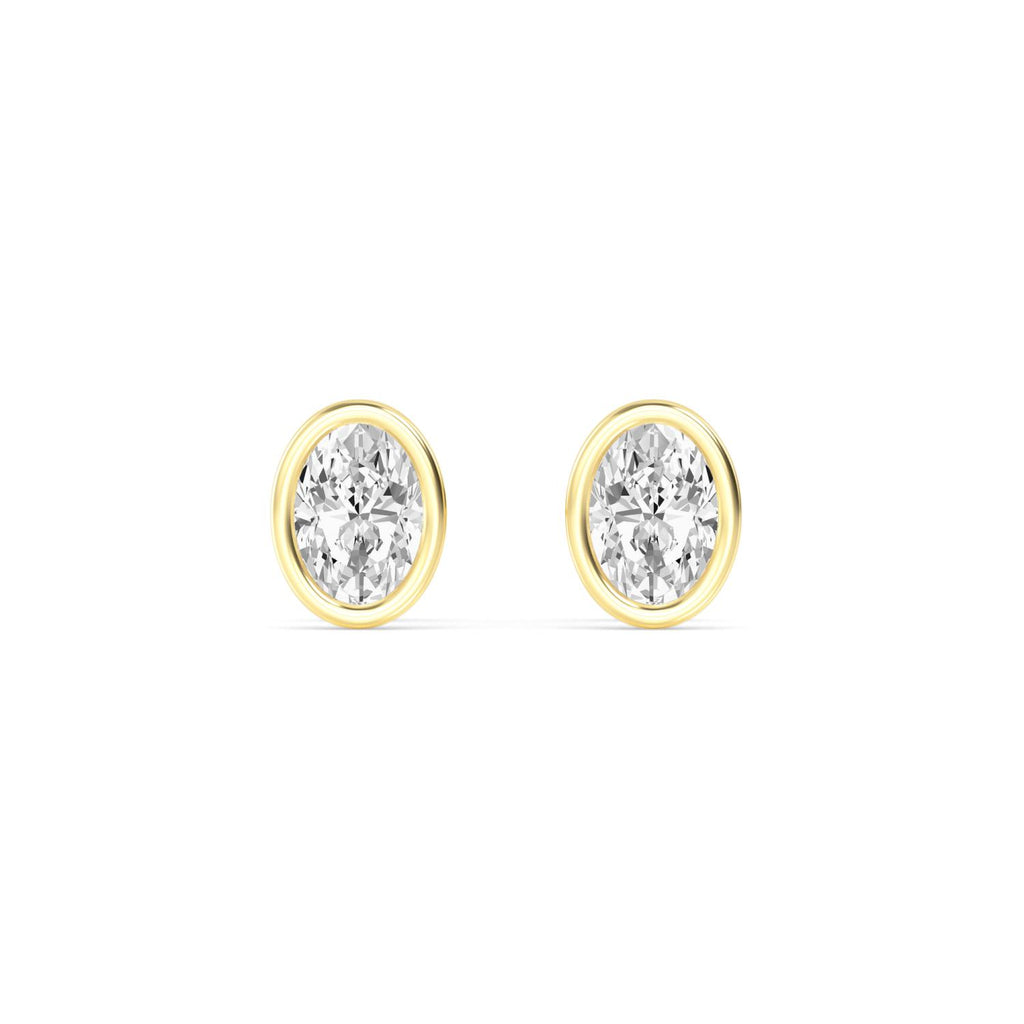 Lab Grown Diamond EARRINGS 1.43 ctw E32903OV-1.50CT