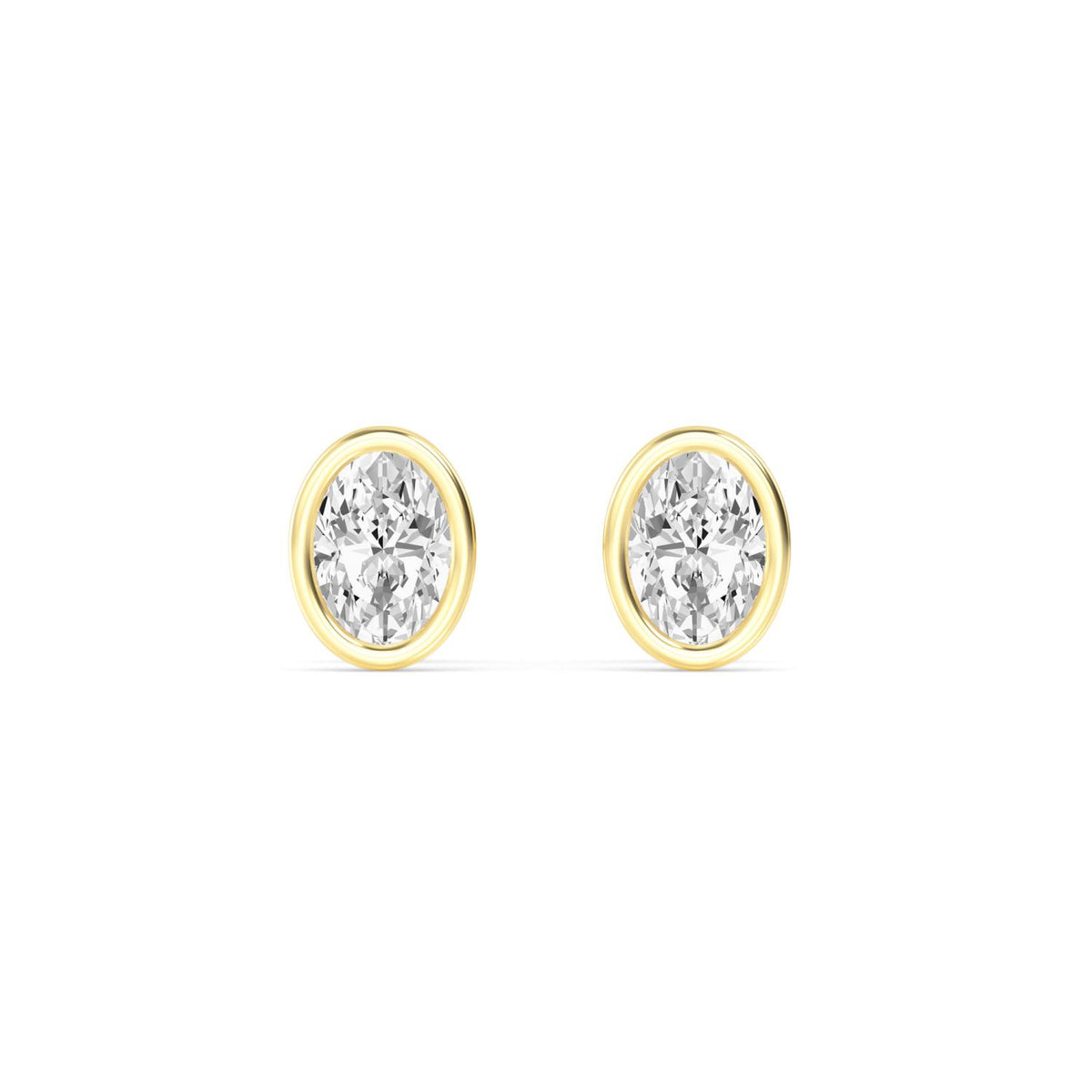 Lab Grown Diamond EARRINGS 1.43 ctw E32903OV-1.50CT