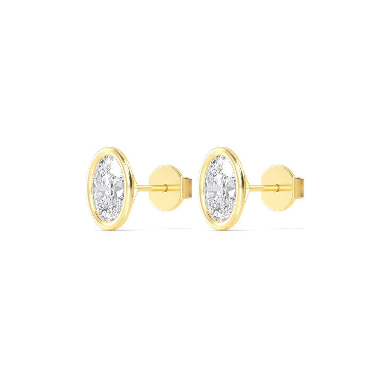 Lab Grown Diamond EARRINGS 1.43 ctw E32903OV-1.50CT