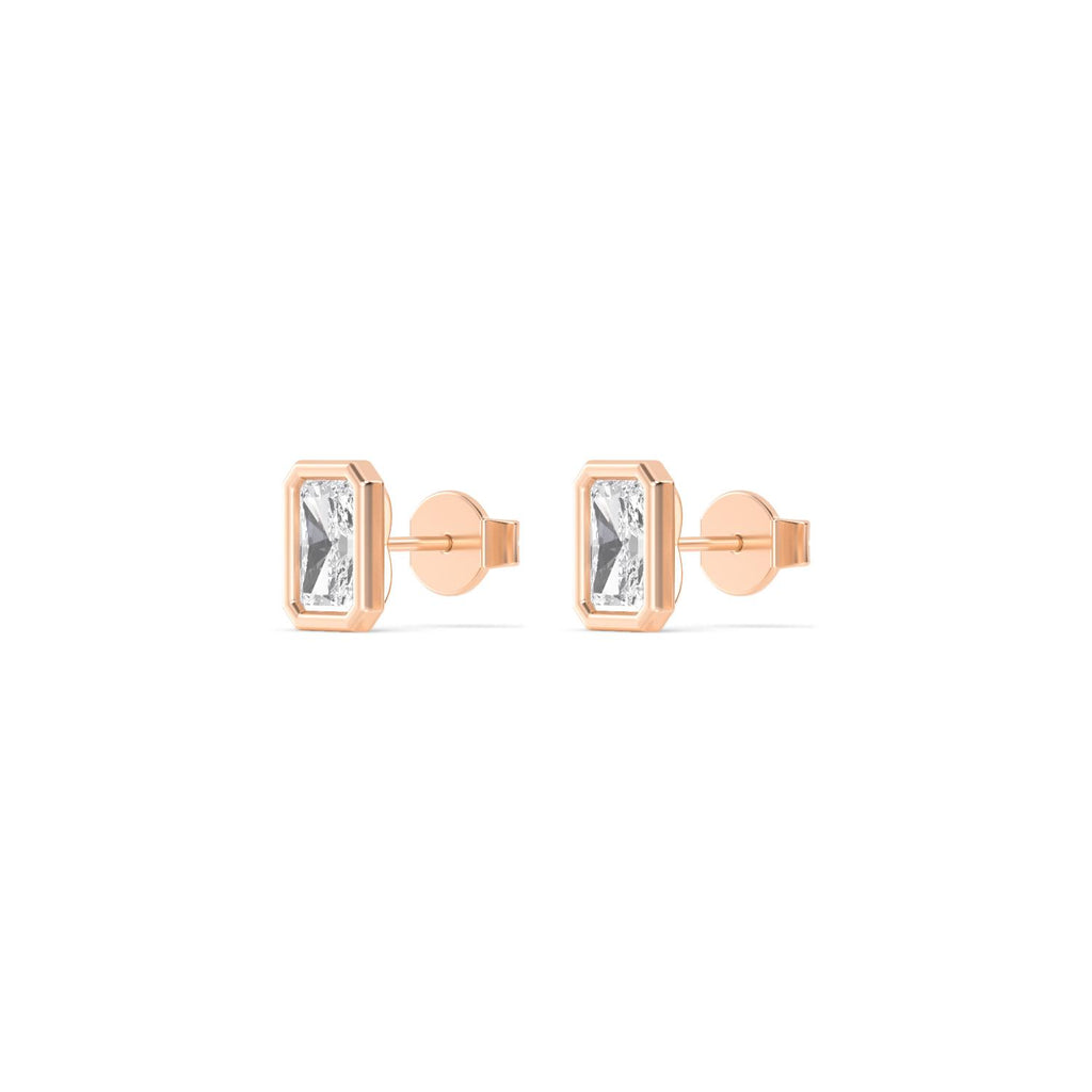 Lab Grown Diamond EARRINGS 0.72 ctw E32903RDT-0.75CT