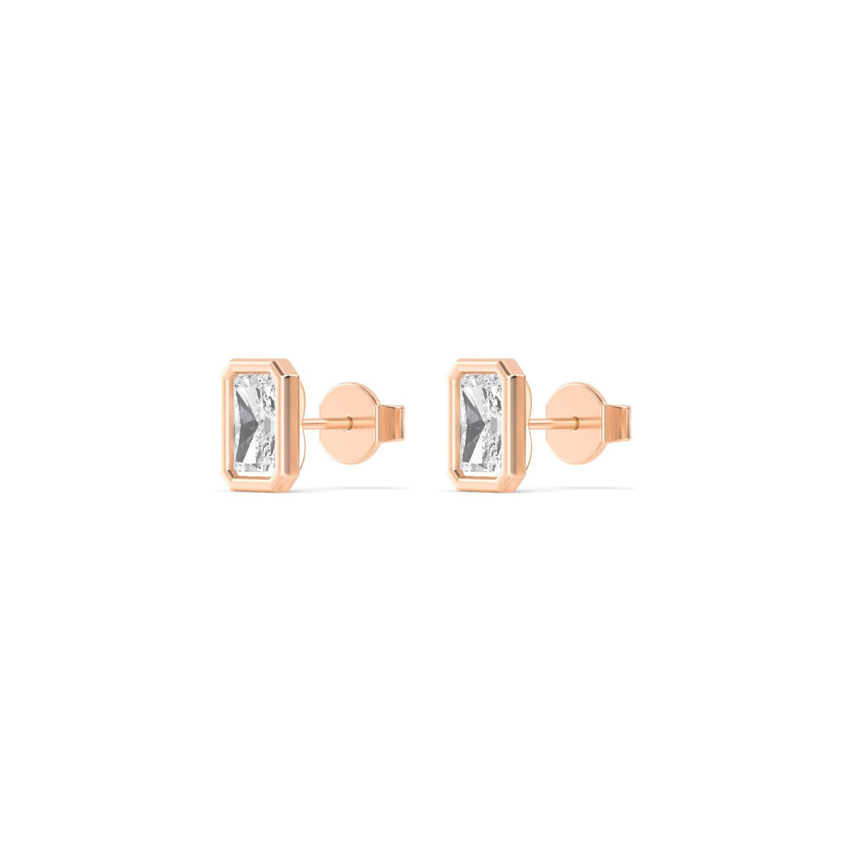 Lab Grown Diamond EARRINGS 0.72 ctw E32903RDT-0.75CT