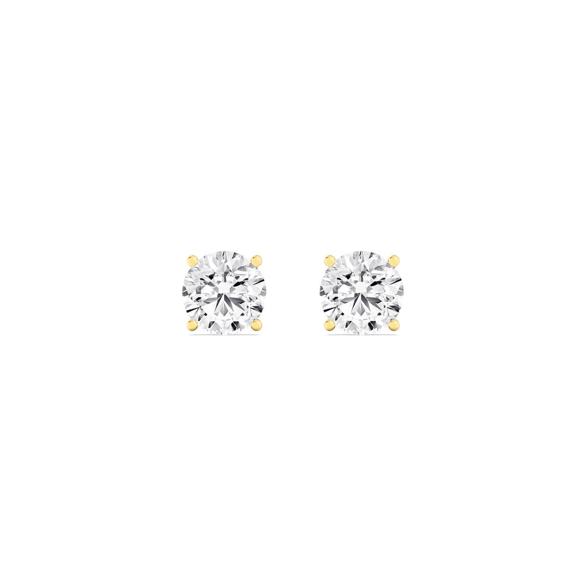 Lab Grown Diamond EARRINGS 1.41 ctw E32932-1.40CT
