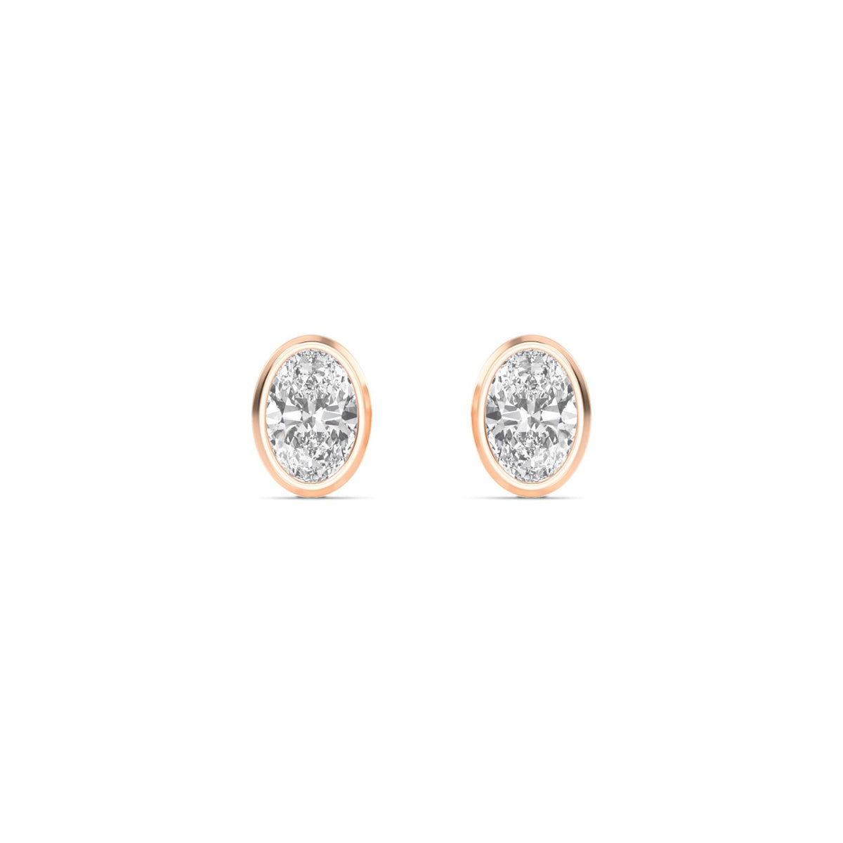 Lab Grown Diamond EARRINGS 0.75 ctw E33247OV-0.75CT
