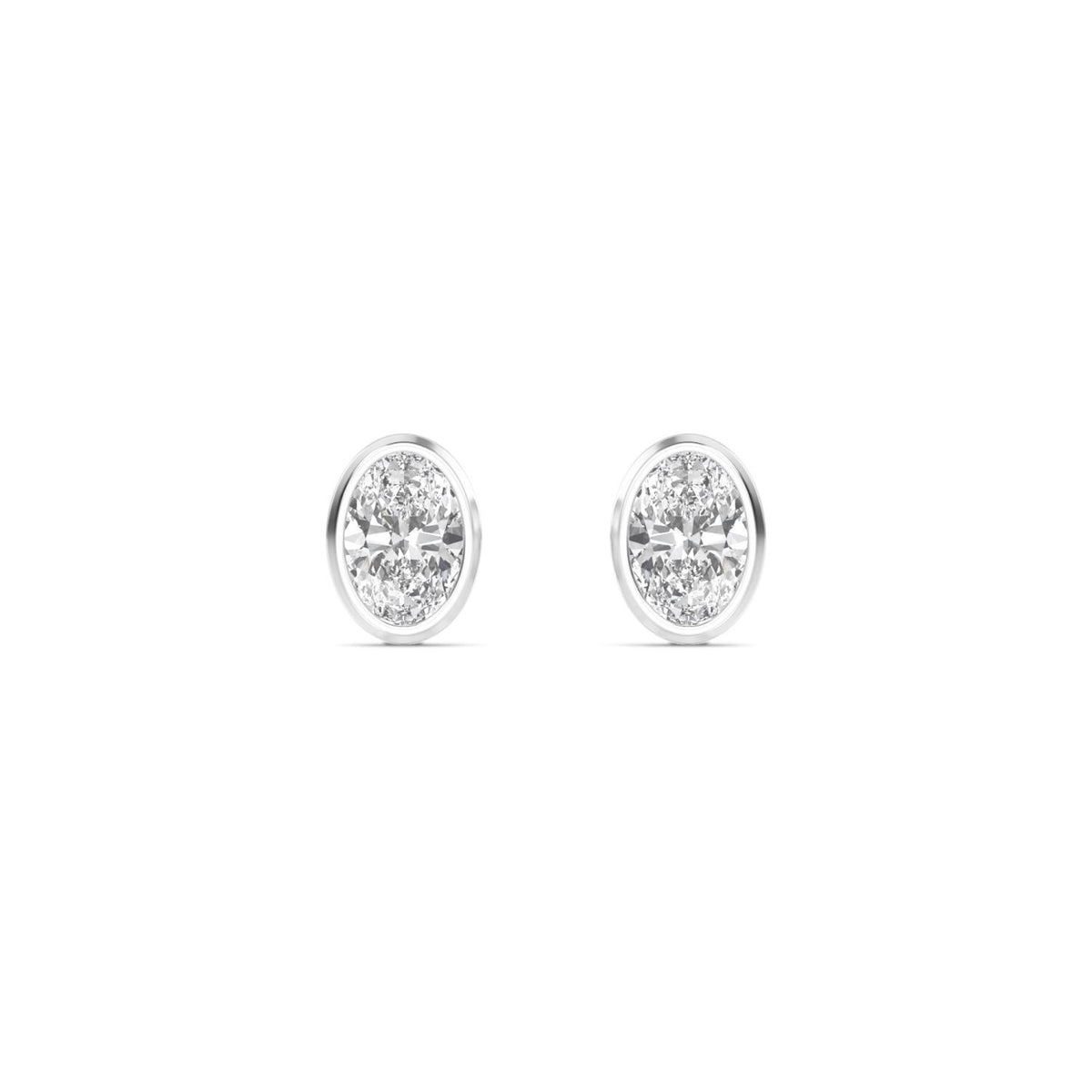 Lab Grown Diamond EARRINGS 0.53 ctw E33247OV-0.50CT