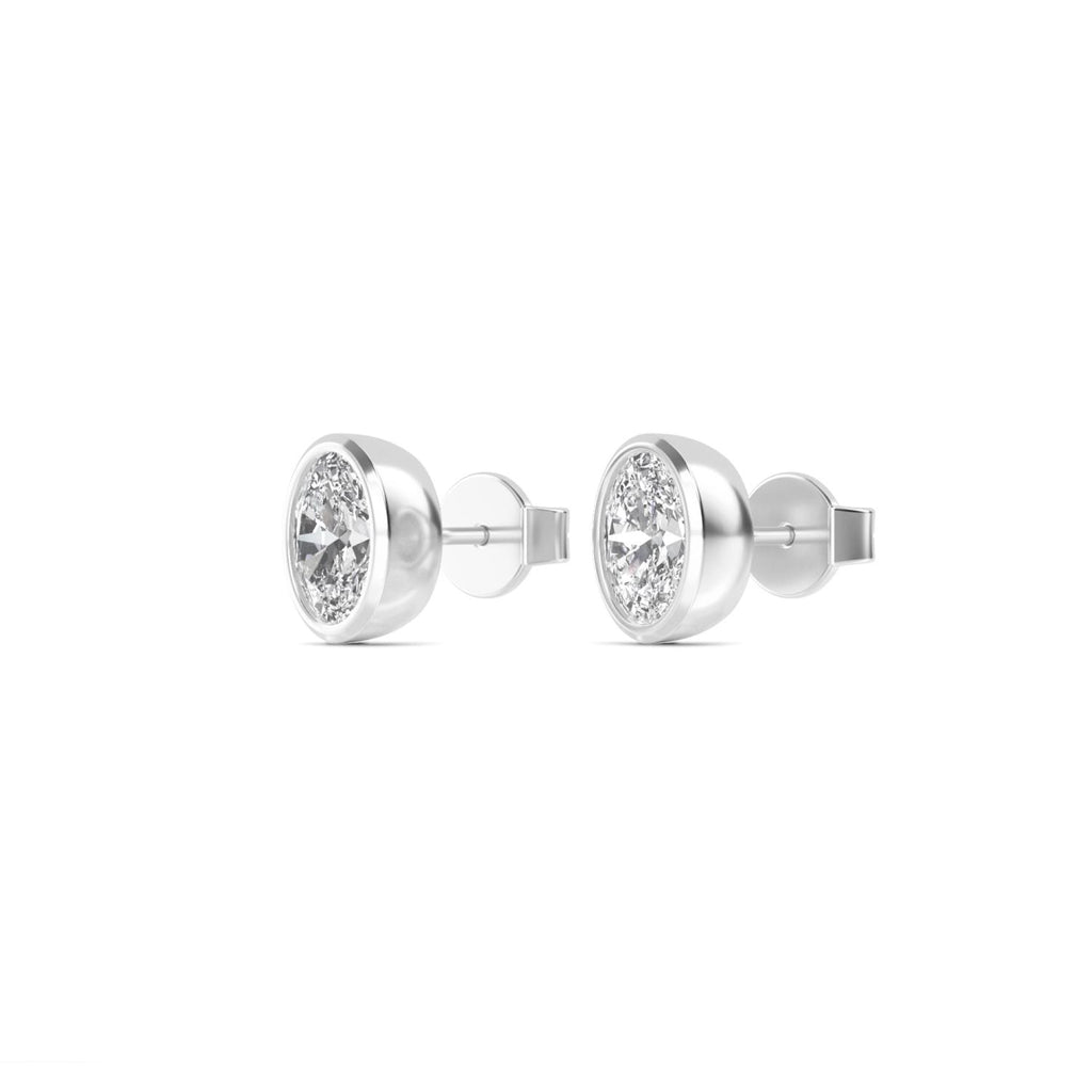 Lab Grown Diamond EARRINGS 0.75 ctw E33247OV-0.75CT