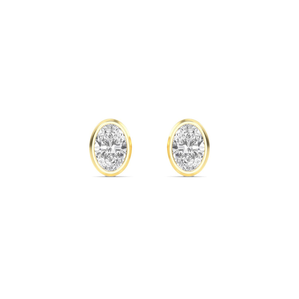Lab Grown Diamond EARRINGS 0.75 ctw E33247OV-0.75CT