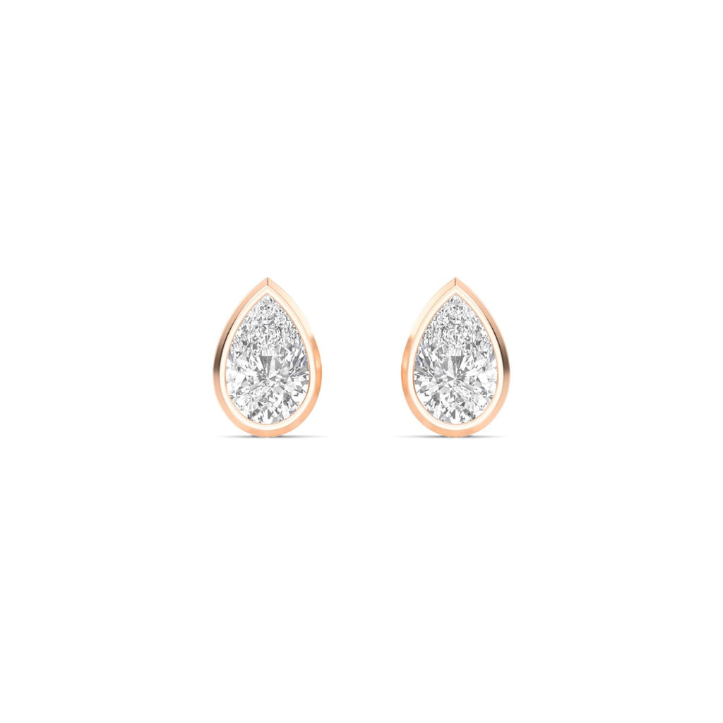 Lab Grown Diamond EARRINGS 0.59 ctw E33247PE-0.50CT