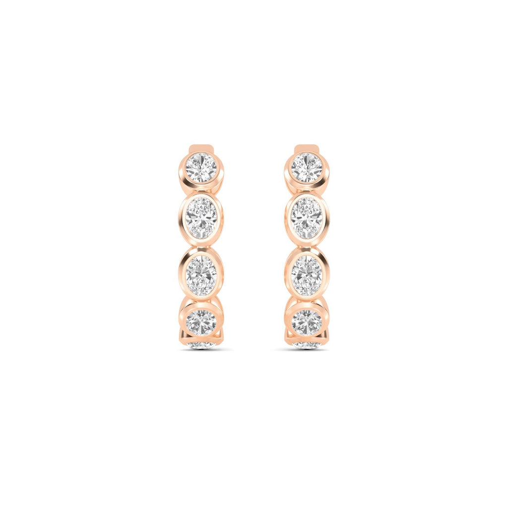 Lab Grown Diamond EARRINGS 1.14 ctw E33270OV-1