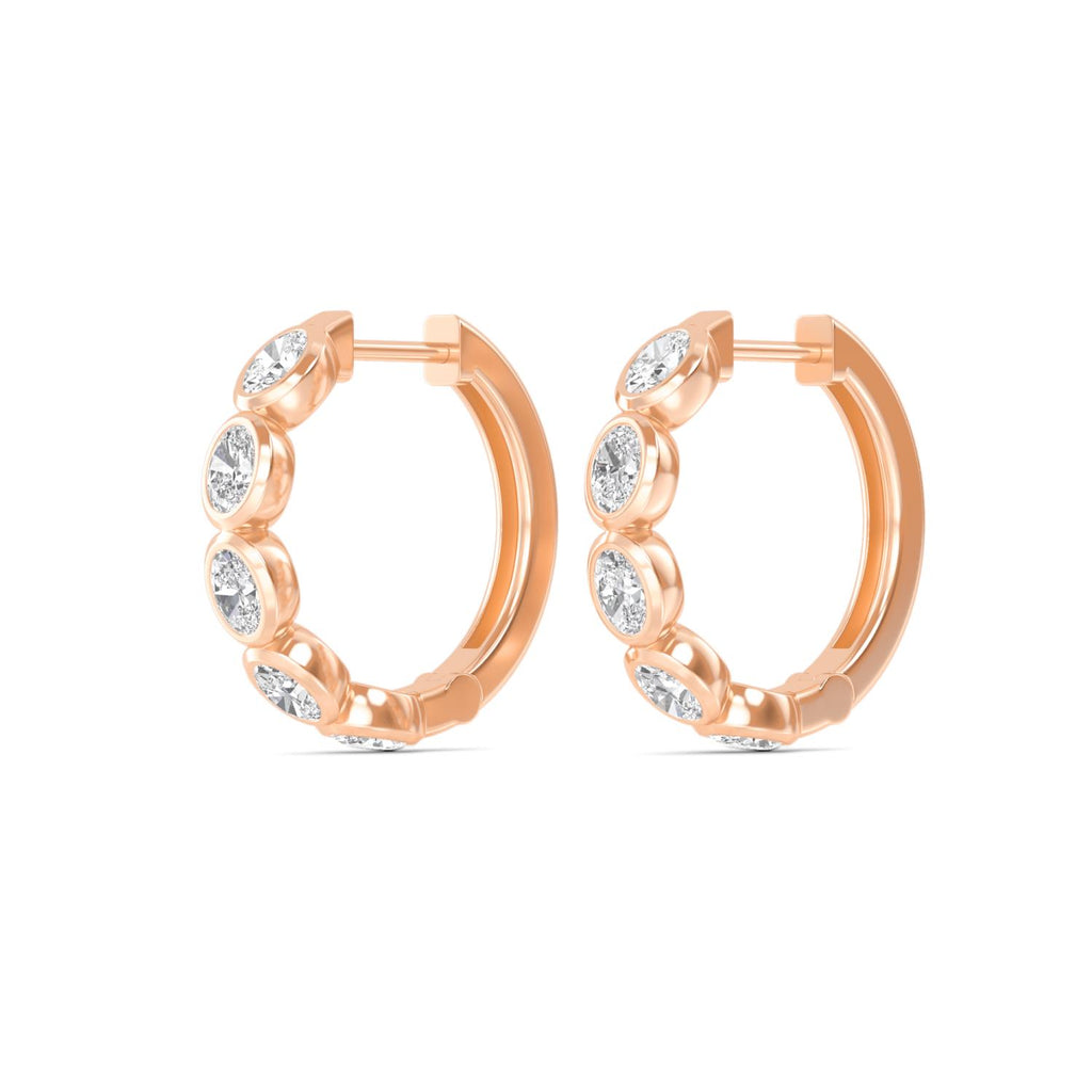 Lab Grown Diamond EARRINGS 1.14 ctw E33270OV-1
