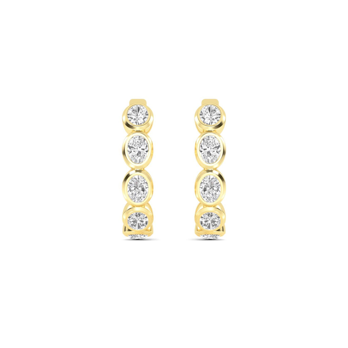 Lab Grown Diamond EARRINGS 1.48 ctw E33270OV-1.50CT