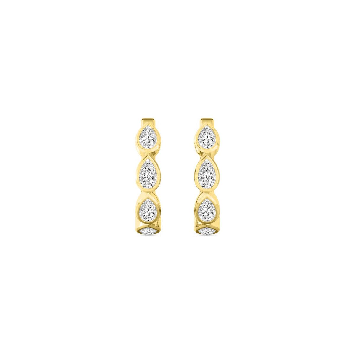 Lab Grown Diamond EARRINGS 1.73 ctw E33270PE-1.75CT