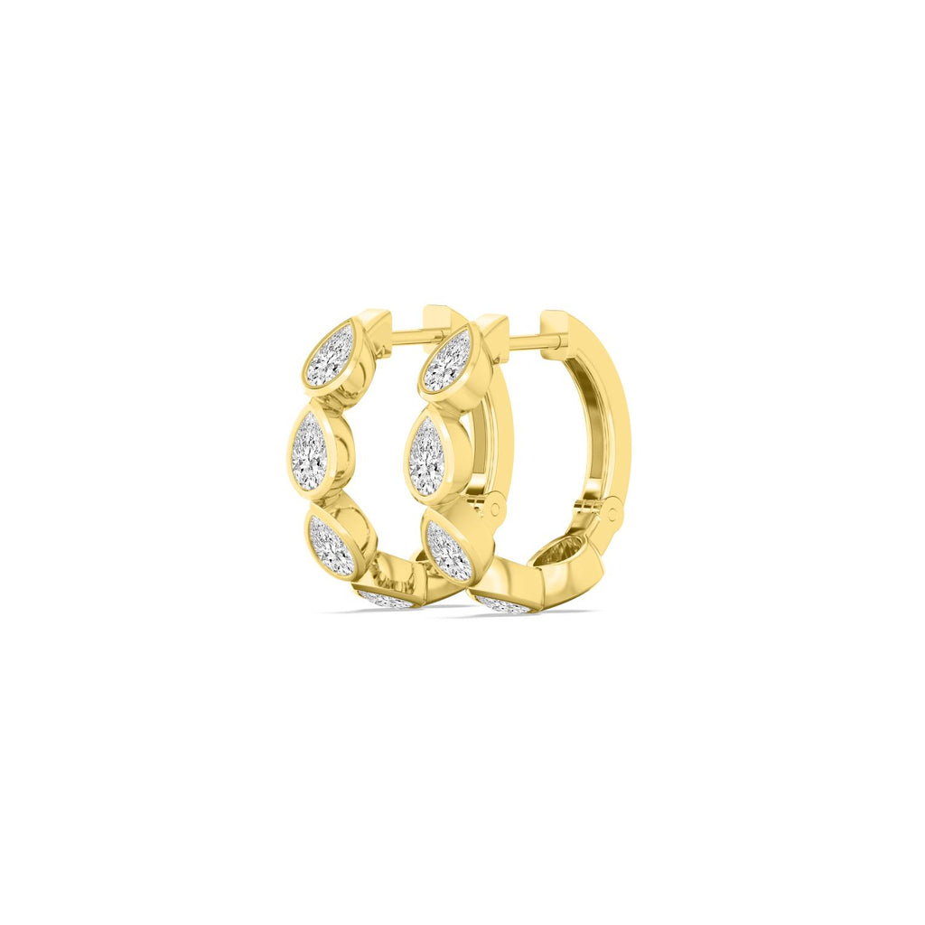 Lab Grown Diamond EARRINGS 1.73 ctw E33270PE-1.75CT