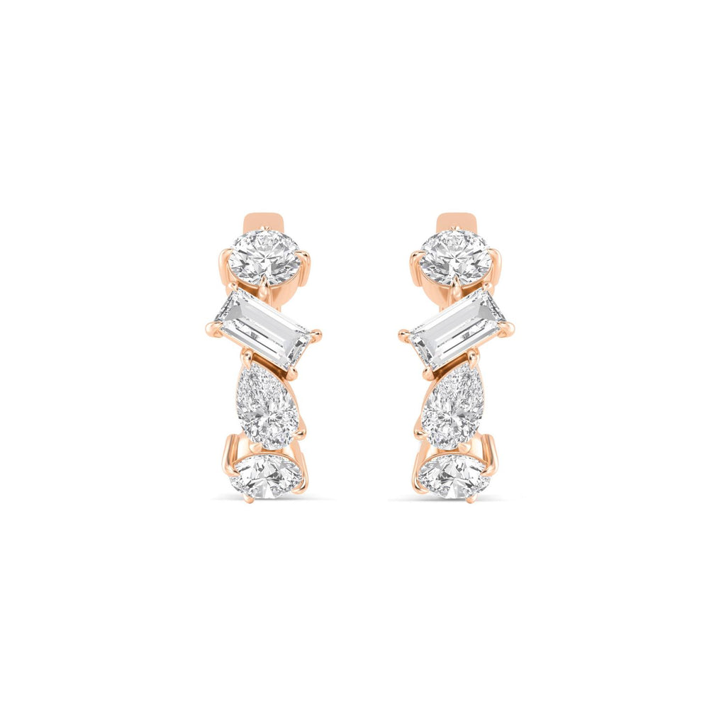 Lab Grown Diamond EARRINGS 2.48 ctw E33278MS-2.33CT