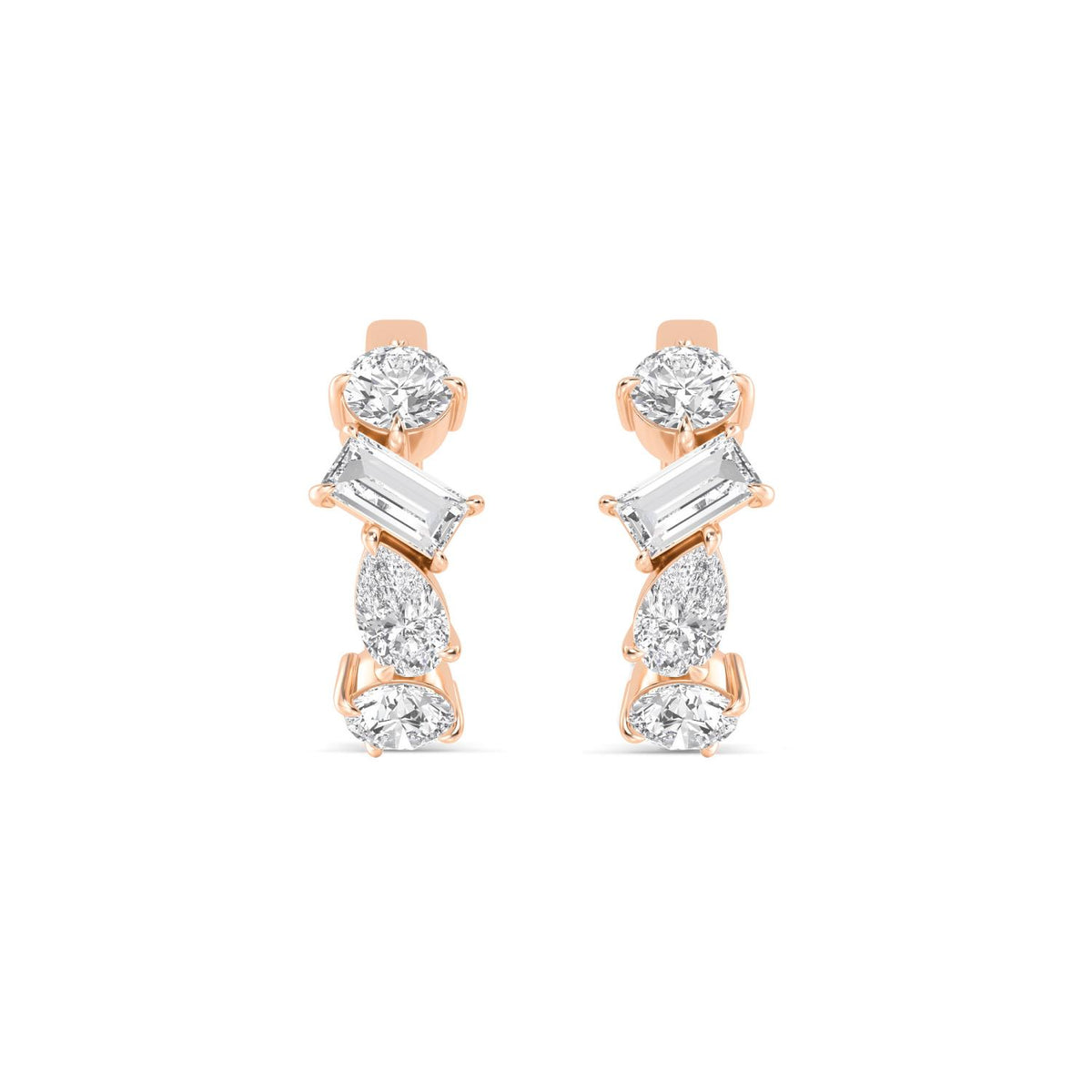 Lab Grown Diamond EARRINGS 2.48 ctw E33278MS-2.33CT