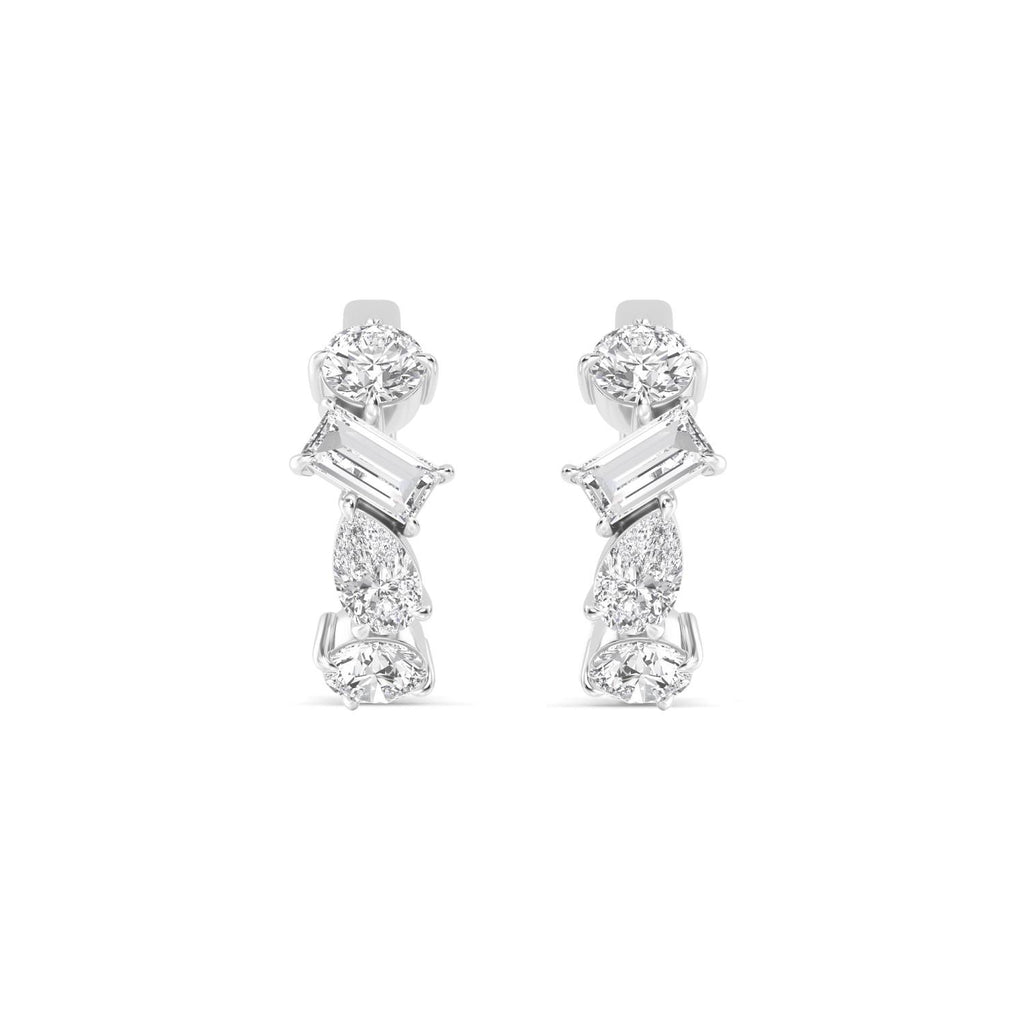 Lab Grown Diamond EARRINGS 2.48 ctw E33278MS-2.33CT