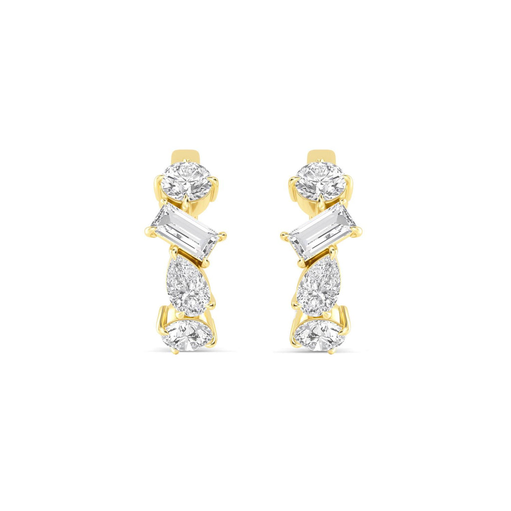 Lab Grown Diamond EARRINGS 2.48 ctw E33278MS-2.33CT