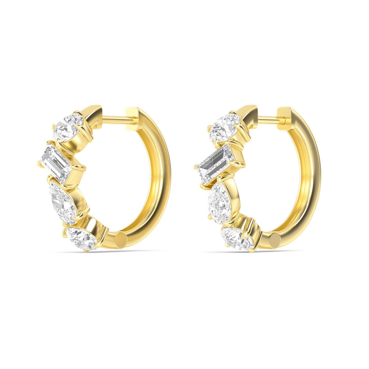 Lab Grown Diamond EARRINGS 2.48 ctw E33278MS-2.33CT