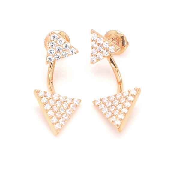 Lab Grown Diamond Drop Earrings 1.04 ctw E3936-1.10CTJ