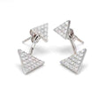 Lab Grown Diamond Drop Earrings 1.04 ctw E3936-1.10CTJ
