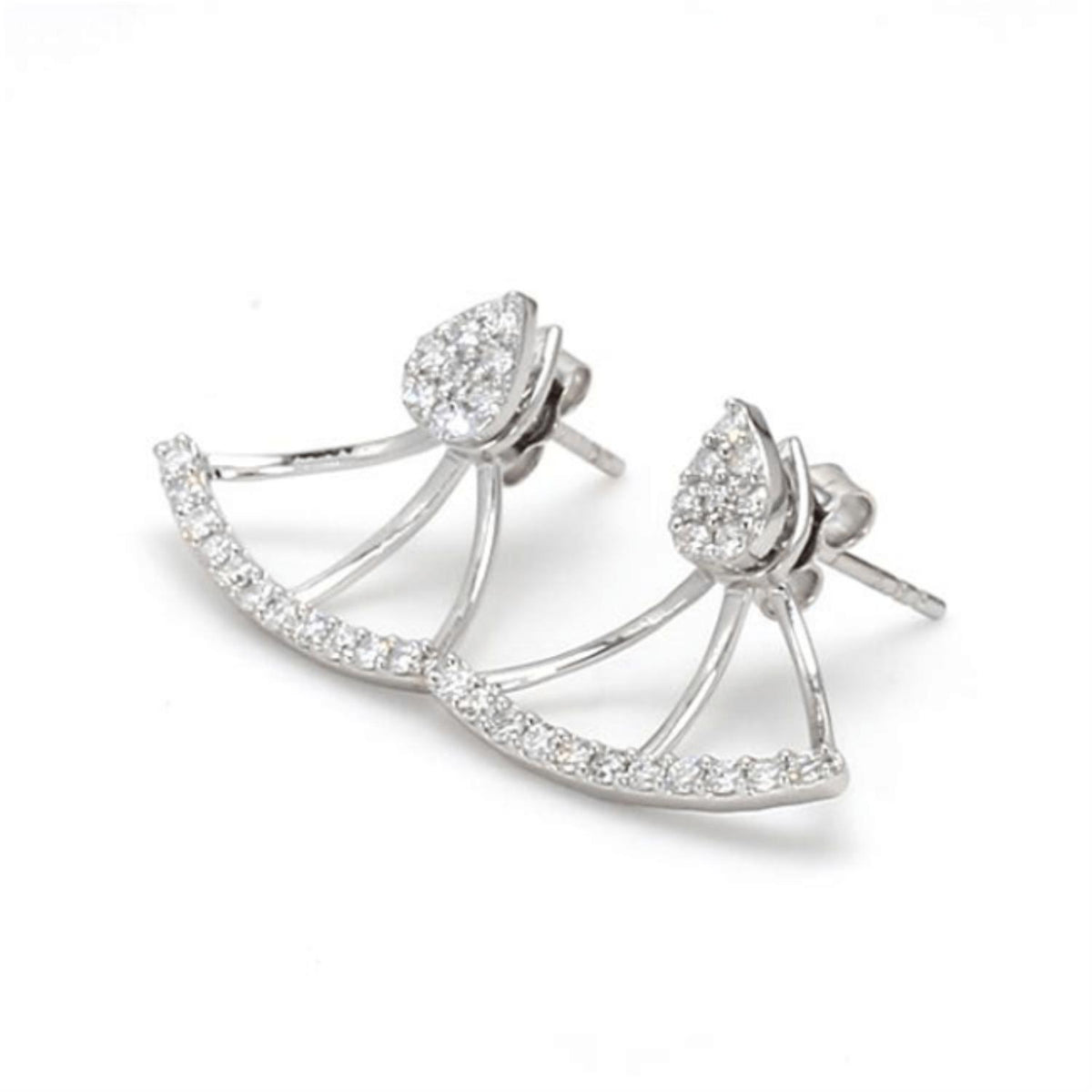 Lab Grown Diamond EARRINGS 0.54 ctw E3937-0.50CTJ