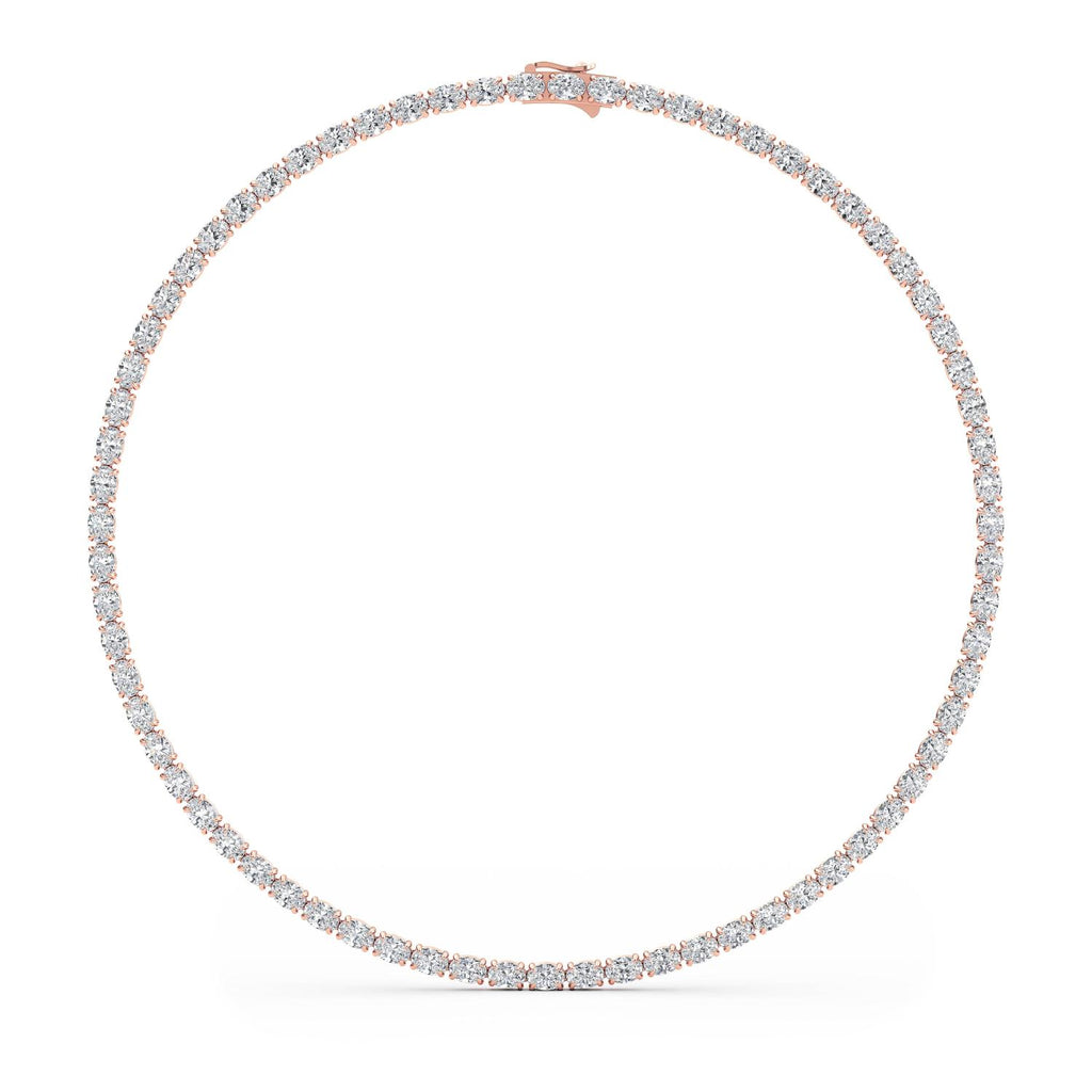 Lab Grown Diamond NECKLACE 46.44 ctw N08106OV-47-18IN
