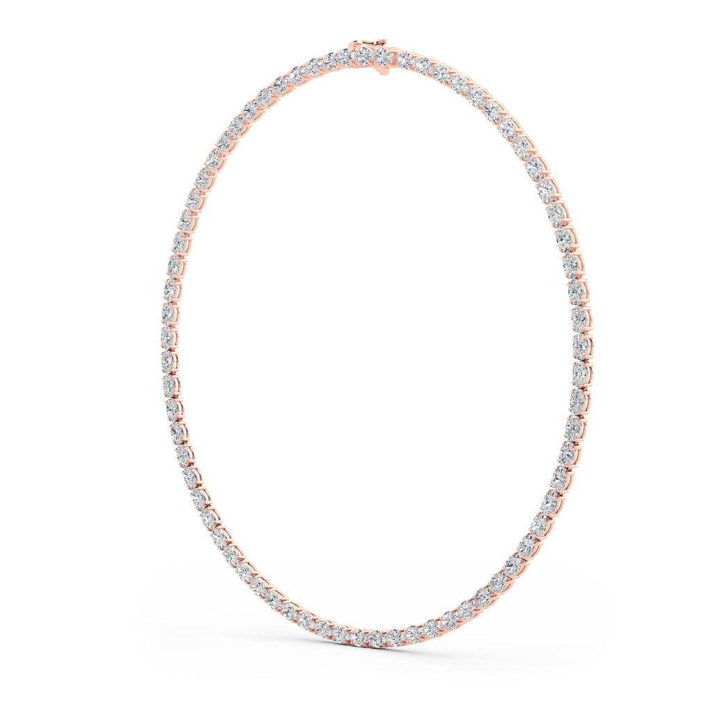 Lab Grown Diamond NECKLACE 41.64 ctw N08106OV-41.40CT-18IN