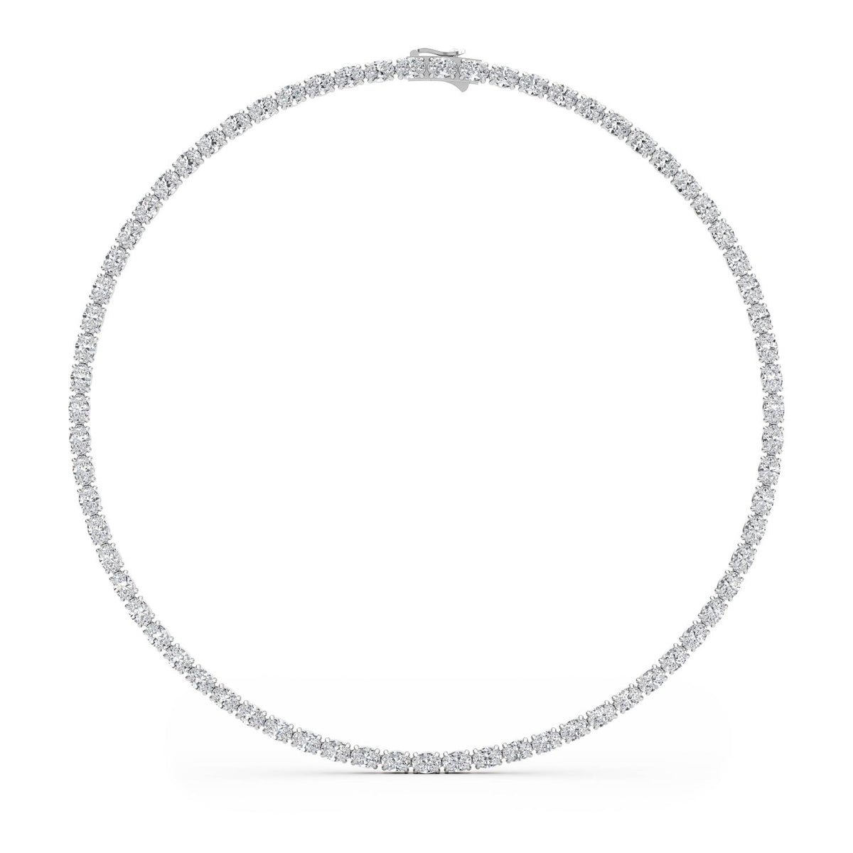 Lab Grown Diamond NECKLACE 36.58 ctw N08106OV-35.50CT-18IN
