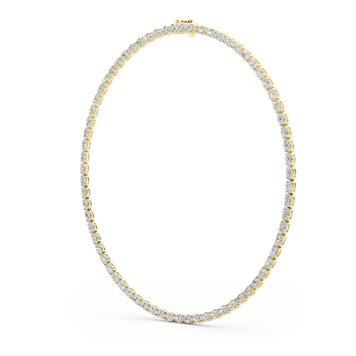 Lab Grown Diamond NECKLACE 36.58 ctw N08106OV-35.50CT-18IN