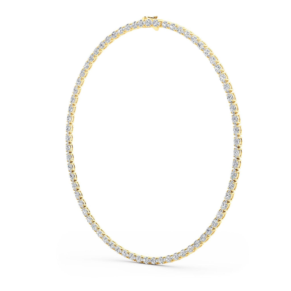 Lab Grown Diamond NECKLACE 41.64 ctw N08106OV-41.40CT-18IN