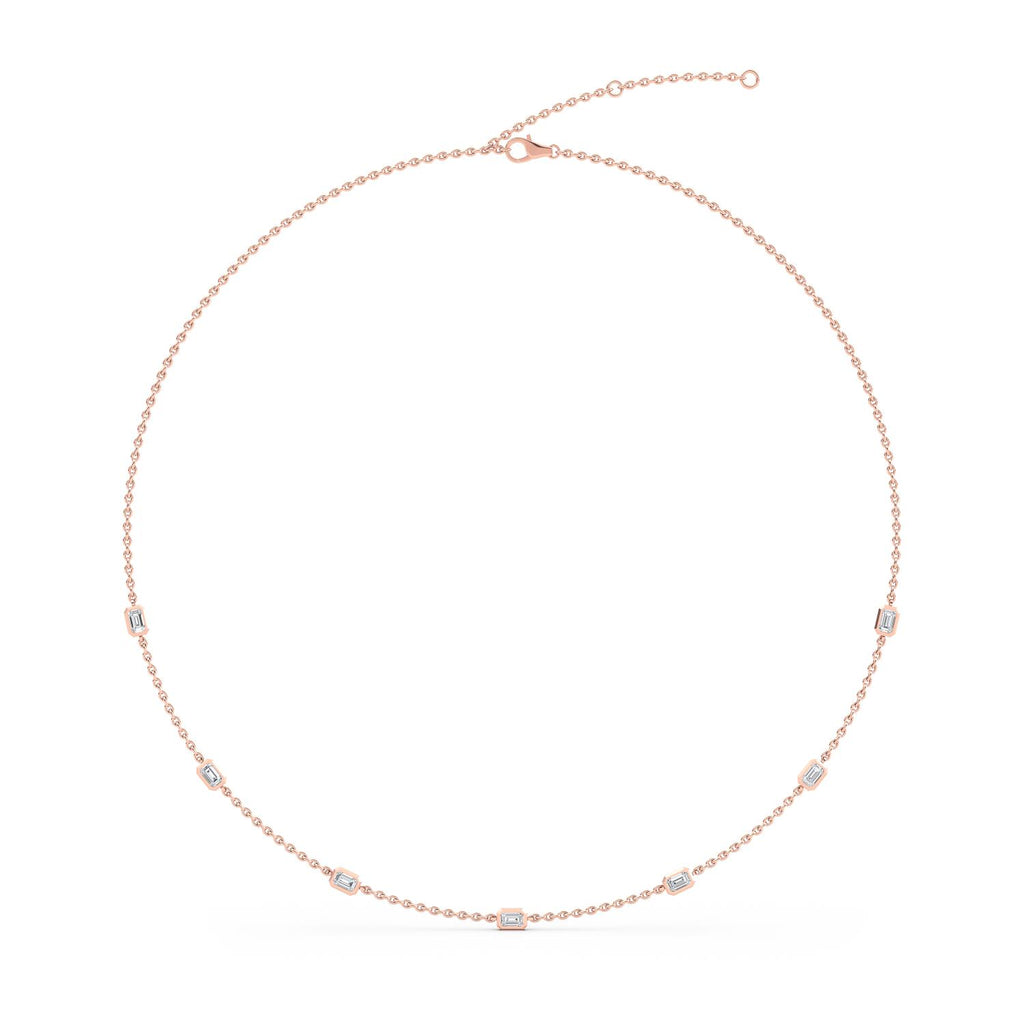 Lab Grown Diamond NECKLACE 1.10 ctw N08220EM-1