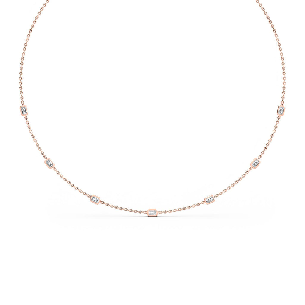 Lab Grown Diamond NECKLACE 1.10 ctw N08220EM-1