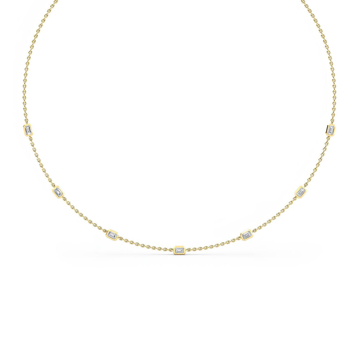 Lab Grown Diamond NECKLACE 1.10 ctw N08220EM-1