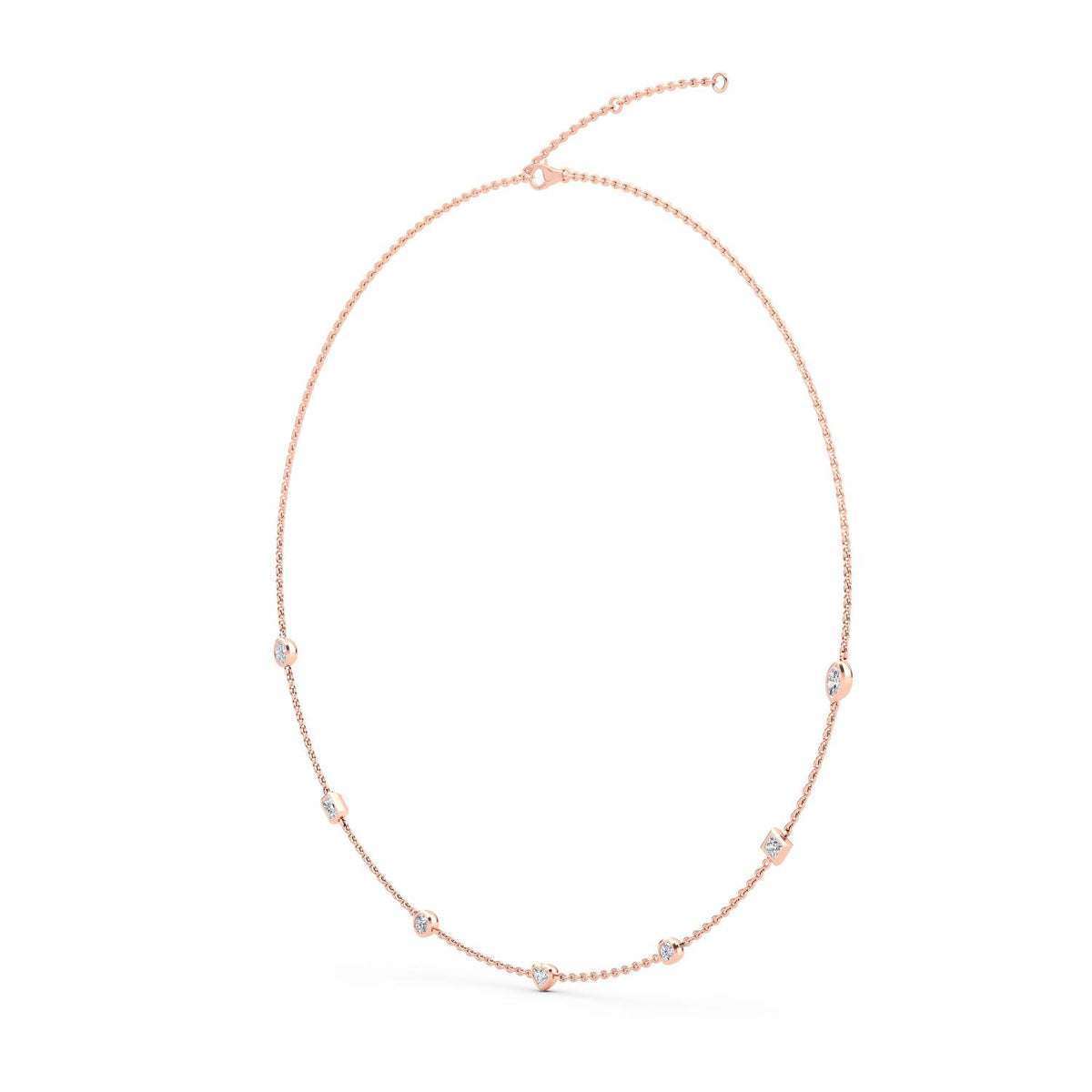 Lab Grown Diamond NECKLACE 1.09 ctw N08220MS-1