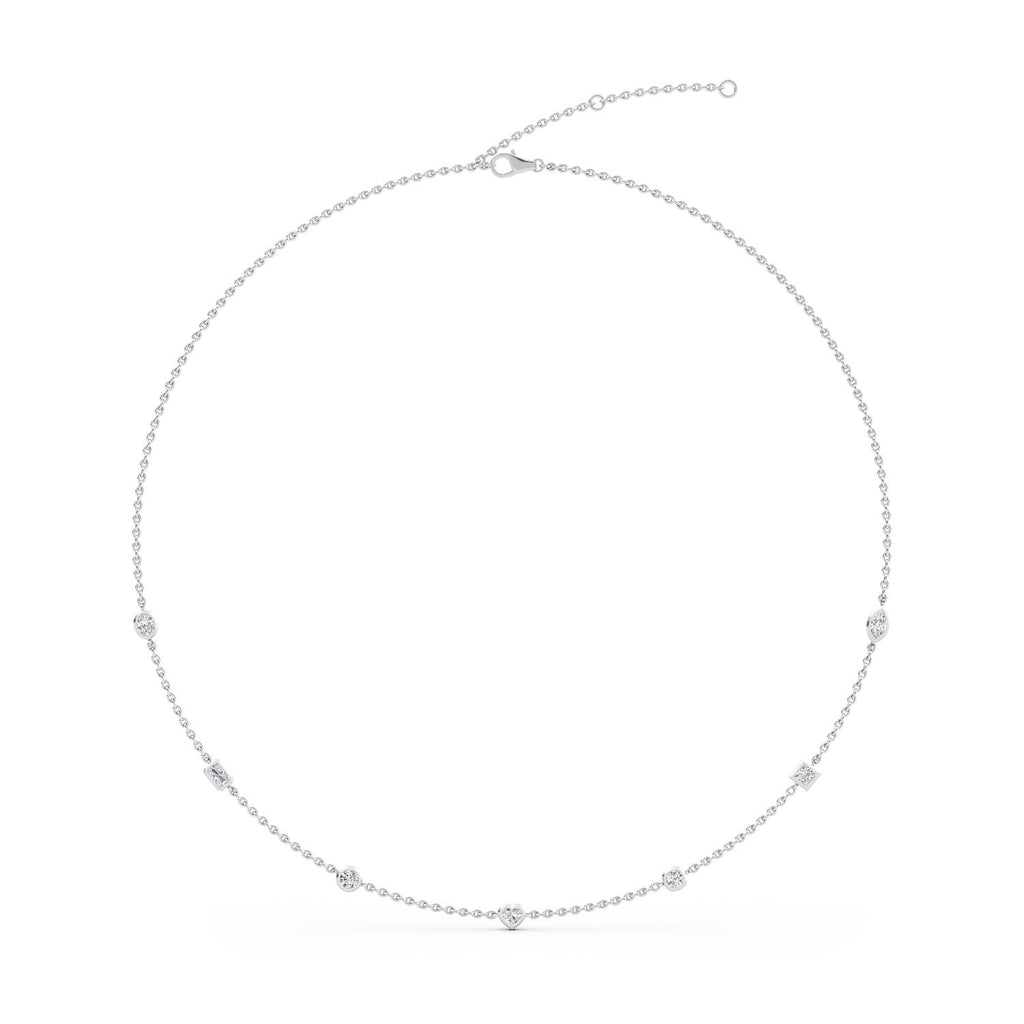 Lab Grown Diamond NECKLACE 1.09 ctw N08220MS-1