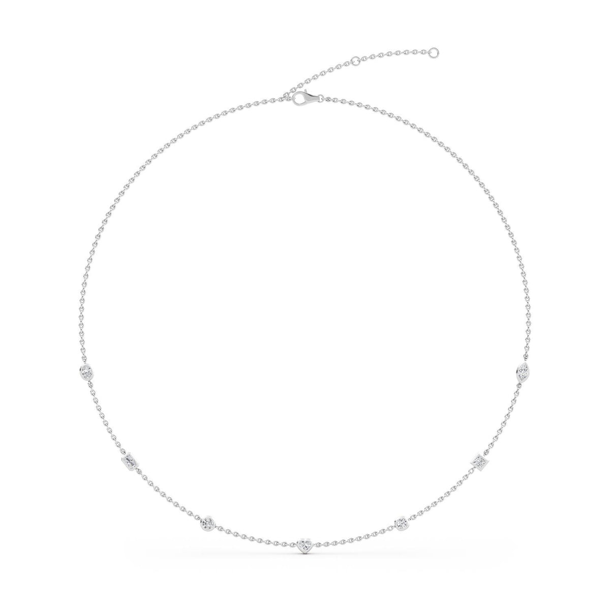 Lab Grown Diamond NECKLACE 1.09 ctw N08220MS-1