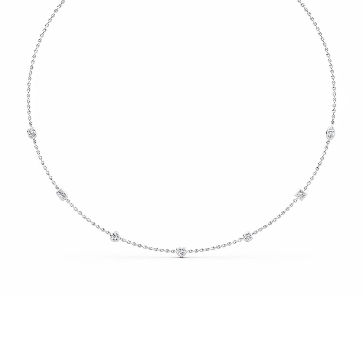 Lab Grown Diamond NECKLACE 1.09 ctw N08220MS-1